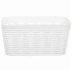 Ящик для хранения Vivendi CN231029-5 WH белый Raffia 6 л 13x28x17 мм