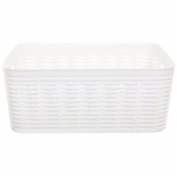 Ящик для хранения Vivendi CN231029-7 WH белый Raffia 11 л 13,5x350x290 мм