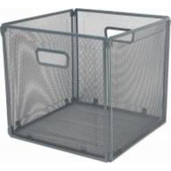 Корзина-сетка LUNA HOME CN231031-6B матовый серый 32x33x33 мм