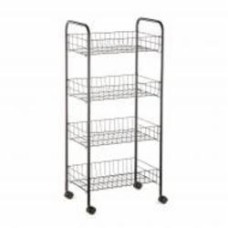 Этажерка Fabrika BEST 860х380х260 мм черный (FK0197)