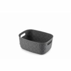 Корзина для хранения Curver 258718 темно-серый Softex S 4 л 111x264x194 мм