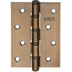 Петля Linde H-100 100x75x2,5 мм матовая бронза универсальная