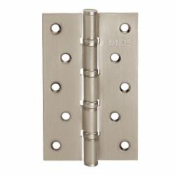 Петля Linde H-120 SN накладная d11,5 125x75x2,5 мм матовый никель универсальная 1 шт.