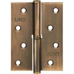 Петля Linde H-100L 100x75x2,5 мм матовая бронза левая