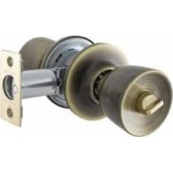 Кнобсет (ручка-защелка) TESA 1-way 3500u0 univ bs60/70 мм 3key 33-52 мм tulip (комплект) античная бронза