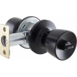 Кнобсет (ручка-защелка) TESA 1-way 3500u0 univ bs60/70 мм 3key 33-52 мм tulip (комплект) черный