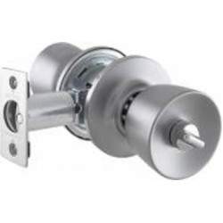 Кнобсет (ручка-защелка) TESA 1-way 3500u0 univ bs60/70 мм 3key 33-52 мм tulip (комплект) матовый хром
