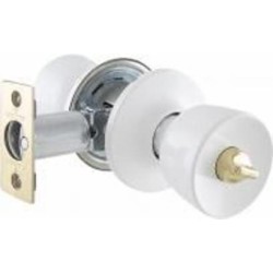 Кнобсет (ручка-защелка) TESA 1-way 3500u0 univ bs60/70 мм 3key 33-52 мм tulip (комплект) белый