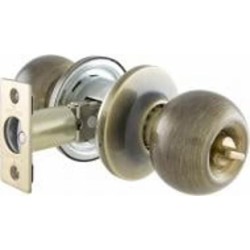 Кнобсет (ручка-защелка) TESA 1-way 3900u0 univ bs60/70 мм 3key 33-52 мм bola (комплект) античная бронза