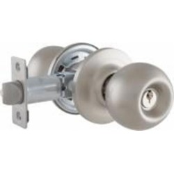 Кнобсет (ручка-защелка) TESA 1-way 3900u0 univ bs60/70 мм 3key 33-52 мм bola (комплект) сатин никель
