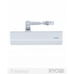 Доводчик дверной RYOBI D-2055V BC с ветровым тормозом серебряный 100 кг