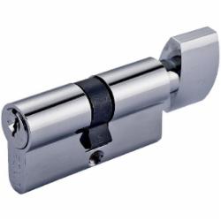 Цилиндр Linde A5Е 30x30 ключ-вороток 60 мм полированный хром A5Е 30/30Т CP ключ-вороток