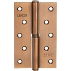 Петля Linde H-120L MACC 125x75x2,5 мм матовая бронза левая 1 шт.