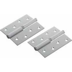 Петля Latuna CP 100x100x80x5 мм хром левая 2 шт.
