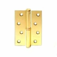 Петля Apecs B-Steel-G-L врезная 100x62x2,5 мм золотой левая 2 шт.