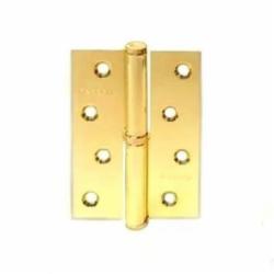 Петля Apecs B-Steel-G-L врезная 100x62x2,5 мм золотой левая 2 шт.