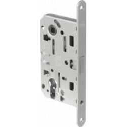 Дверной замок межкомнатный AGB B061035041 Mediana Polaris матовый хром