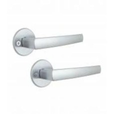 Ручка на розетке Abloy Polarita 16/001 fin round 40 мм матовый хром