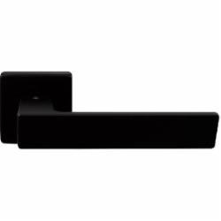 Ручка на розетке Fimet 1317-211b kubo 51423 черный матовый