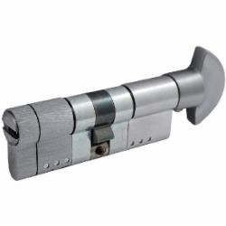 Цилиндр Securemme 3220PCS40401X5 К22 51730 40x40 ключ-вороток 80 мм матовый хром