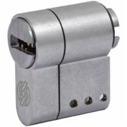 Цилиндр Securemme K64 3600UCS27XX115 30x30 ключ-половинка 30 мм матовый никель