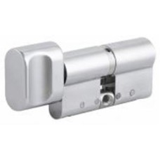 Цилиндр Abloy Din Mod KT CY323 Protec2 36x36 ключ-вороток 72 мм полированный хром