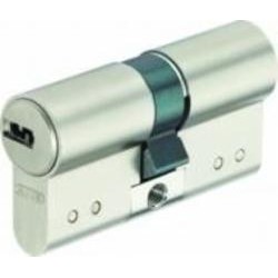 Цилиндр Abus D15 35x45 ключ-ключ 80 мм матовый никель