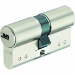 Цилиндр Abus D15 45x45 ключ-ключ 90 мм матовый никель