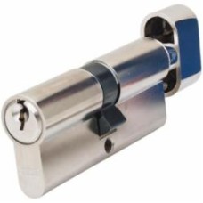 Цилиндр Abus KE50 30x30 ключ-вороток 60 мм матовый никель