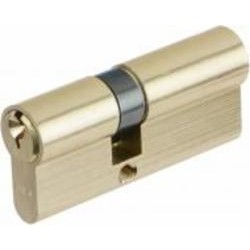 Цилиндр Abus E45 30x40 ключ-ключ 70 мм матовая латунь