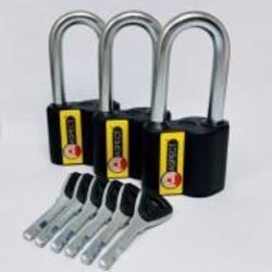 Замок навесной Aspect К-ЗН-А-55-Д открытый (амбарный)