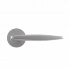 Ручка на розетке Comit Solid 65702 брашированный матовый хром