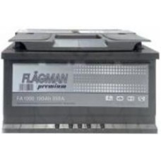 Аккумулятор автомобильный Flagman PREMIUM 100Ah 850A 12V «+» справа