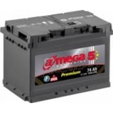 Аккумулятор автомобильный A-MEGA Premium 74Ah 760A 12V «+» справа
