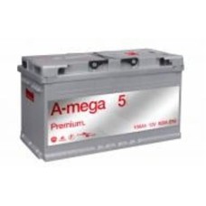 Аккумулятор автомобильный A-MEGA Premium 100Ah 950A 12V «+» справа