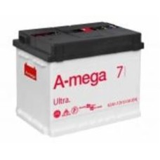Аккумулятор автомобильный A-MEGA Ultra 62Ah 610A 12V «+» слева