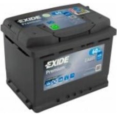 Аккумулятор автомобильный EXIDE Premium 60Ah 600A 12V EA601 «+» слева (EA601)