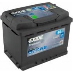 Аккумулятор автомобильный EXIDE Premium 60Ah 600A 12V EA601 «+» слева (EA601)