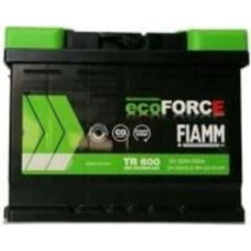 Аккумулятор автомобильный Fiamm Ecoforce START-STOP AFB 60Ah 600A 12V «+» справа (FIM 7906488)