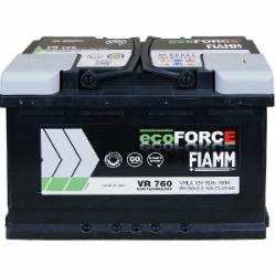 Аккумулятор автомобильный Fiamm Ecoforce START-STOP AGM 70Ah 760A 12V «+» справа (FIM 7906200)