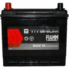 Аккумулятор автомобильный Fiamm Titanium Black 60Ah 540A 12V «+» слева (FIM 7905181)