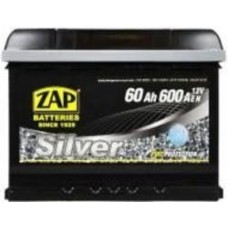 Аккумулятор автомобильный ZAP Silver 6СТ- 60Aз 60Ah 600A 12V «+» слева