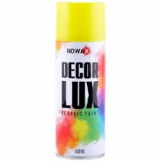 Краска акриловая флуоресцентная Nowax 450 мл NX48045 Желтый