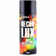 Краска акриловая высокотемпературная 650°C Nowax 450 мл NX48037 (Ral9005) Черный