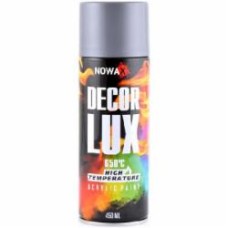 Краска акриловая высокотемпературная 650°C Nowax 450 мл NX48038 (Ral9022) Серый