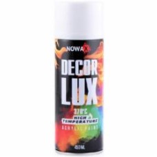Краска акриловая высокотемпературная 370°C Nowax 450 мл NX48039 (Ral9010) Белый