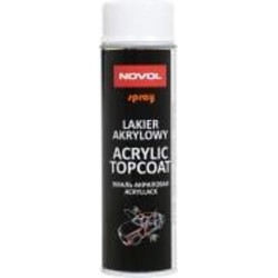 Эмаль акриловая Acryl Topcoat NOVOL 500 мл 34312 Белая глянцевая