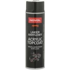 Эмаль акриловая Acryl Topcoat NOVOL 500 мл 34302 Черная глянцевая