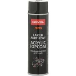 Эмаль акриловая Acryl Topcoat NOVOL 500 мл 34302 Черная глянцевая