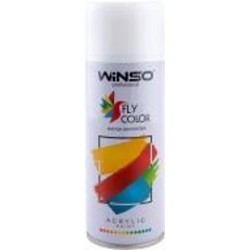 Краска акриловая белый глянцевый (GLOSS WHITE/RAL9010) WINSO 450 мл 880130